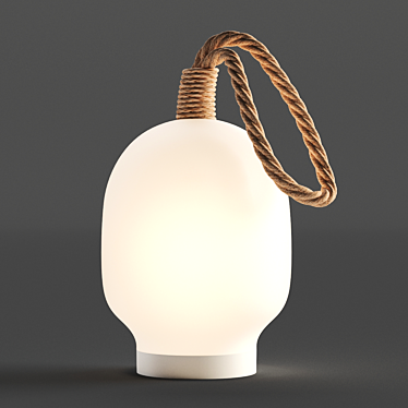 USB-Powered Table Lamp 3D model image 1 