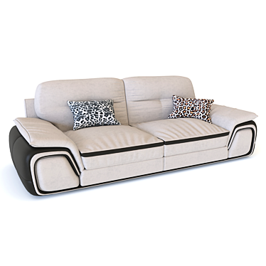 Modern Chic LAPKA Sofa 3D model image 1 