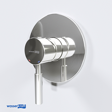 Wern 4251 Shower Mixer 3D model image 1 