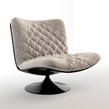 3Dmax Armchair Model - Baxter Marilyn 3D model image 1 