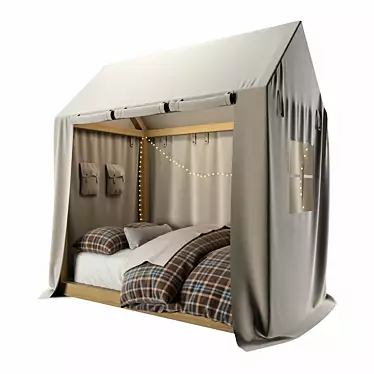 Dreamland Oasis Children's Bed 3D model image 1 