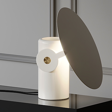 Arctic Glow Desk Lamp 3D model image 1 