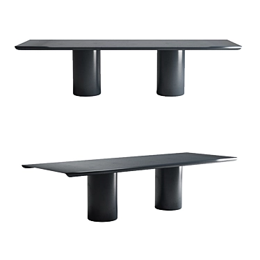 Elegant GON Dining Table 3D model image 1 