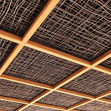 Branch Dry Interior Ceiling Panel 3D model image 1 