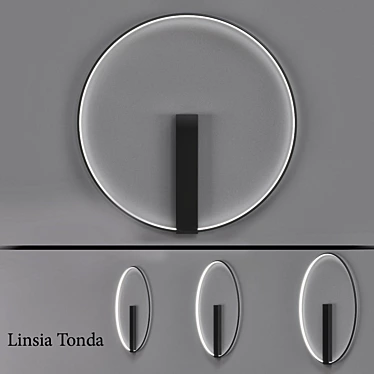 Linsia Tonda Sculptural Lighting 3D model image 1 
