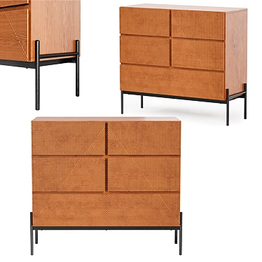 Lodge Chest of 5 drawers