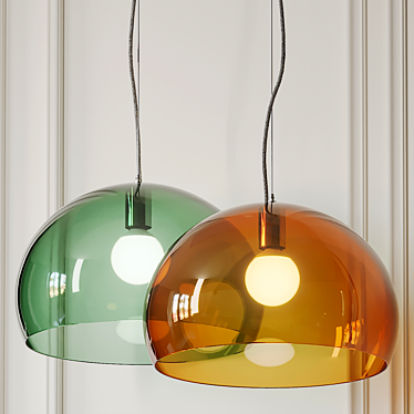 Fly Pendant Light by Laviani 3D model image 1 