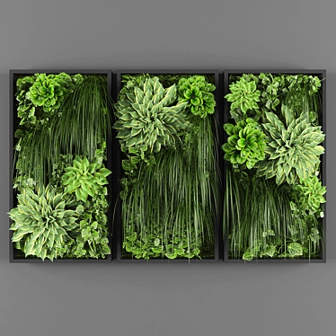 Polys 390386 Vertical Garden: Greenery at Your Fingertips 3D model image 1 