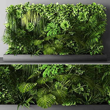 Polys Vertical Garden Kit 3D model image 1 