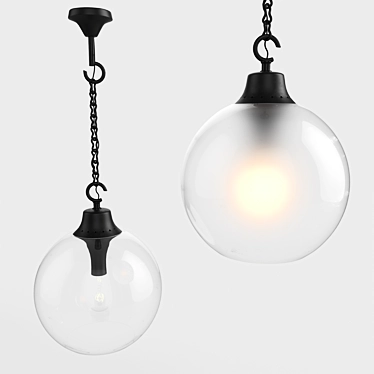 Modern Lamp by Luigi Caccia 3D model image 1 