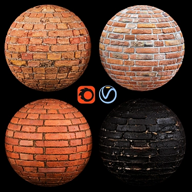 Title: Brick Material Pack 3D model image 1 