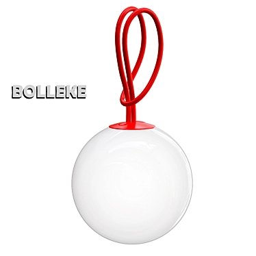 Portable Wireless Sphere Light 3D model image 1 