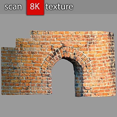 Title: Detailed Brick Arch Model 3D model image 1 