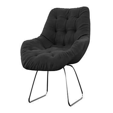 Relax in Style with the Chaires Lounge Chair 3D model image 1 