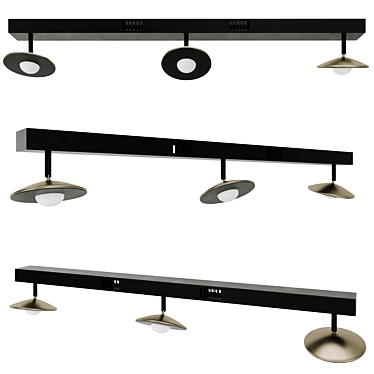 Millelumen Rising 3 LED Chandelier 3D model image 1 