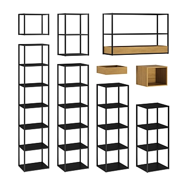 Creator modular shelving system