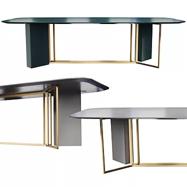 Modern Plinto Meridiani Table 3D model image 1 