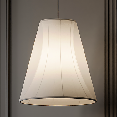 Elegant Silhouette Pendant Lighting 3D model image 1 