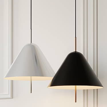 SPINStone Pendant Light 3D model image 1 