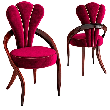 Elegant Waves 4 Rivatelier 3D model image 1 