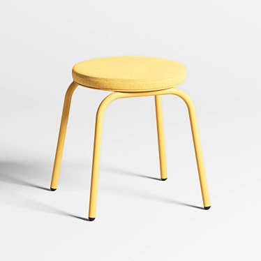 Contemporary Tru Stool 3D model image 1 