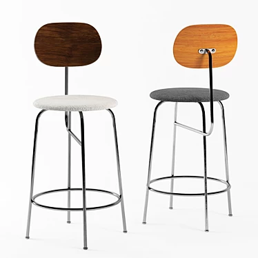 Sleek Modern Patal Chair 3D model image 1 