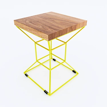 Multi-Purpose Cube Coffee Table 3D model image 1 