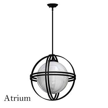 Hinkley Atrium Mini Pendant 3D model image 1 