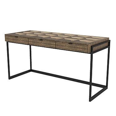 Elegant Eichholtz Desk Gregorio | 150x60 cm 3D model image 1 