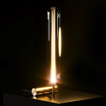 Elegant Dante Scintilla Table Lamp 3D model image 1 