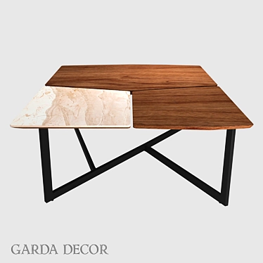 Garda Decor Coffee Table: Stylish and Functional 3D model image 1 
