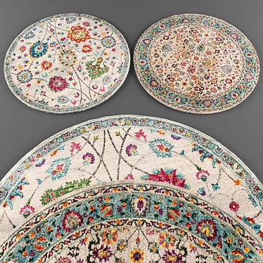 Frolic Refined Rugs Collection 3D model image 1 