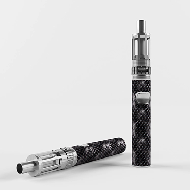 Premium E-Cigarette Bundle: Textures, FBX & 3ds MAX 3D model image 1 