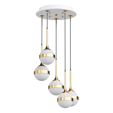 Modern Pendant Lighting Fixture: Lampatron PAVIA 3D model image 1 