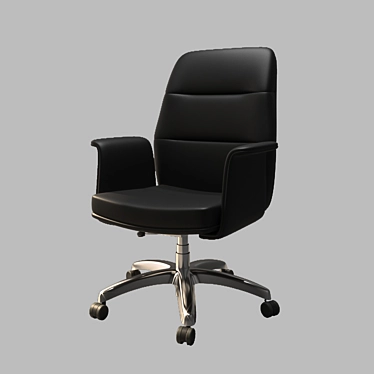 Elegant Italian Office Chair 3D model image 1 