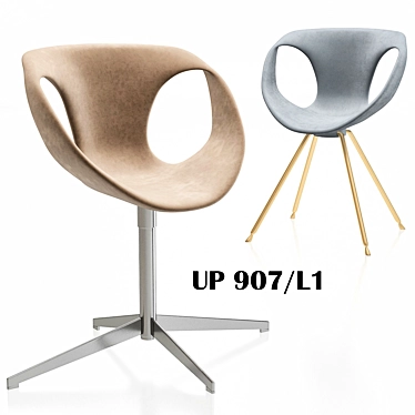 TONON Up 907-L1 Chair: Innovative, Ergonomic Design 3D model image 1 