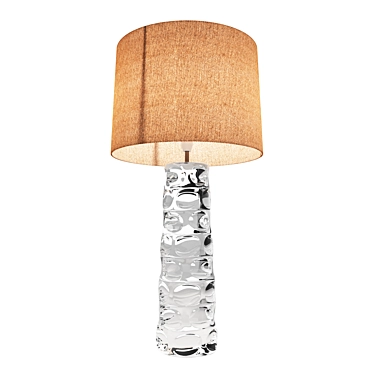 Elegant Glass Callie Lamp 3D model image 1 