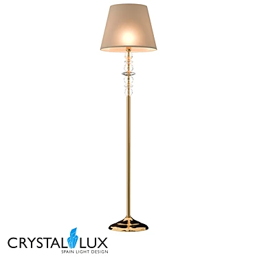 Crystal Lux Armando Pt1 Gold Pendant 3D model image 1 