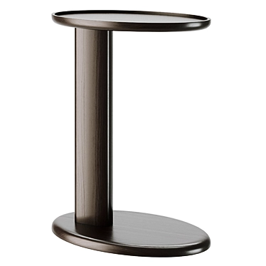 Sleek Oliver Coffee Table 3D model image 1 