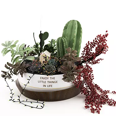 Eco Oasis: Plants Set 3D model image 1 