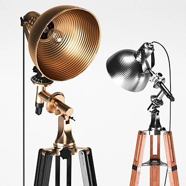 Modern Studio Floor Lamp 3D model image 1 