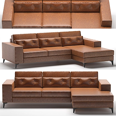 Unwrap UVW Sofa: 3DMax 2014 3D model image 1 