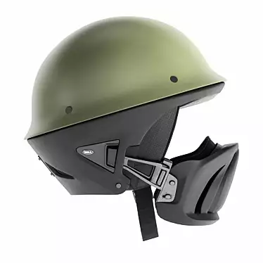 Bell Roque Motorcycle Helmet 3D model image 1 