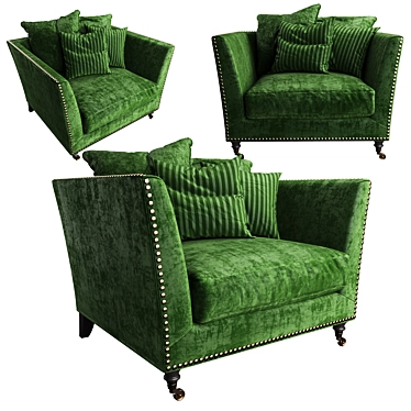 Elegant Victory Classic Chair 3D model image 1 