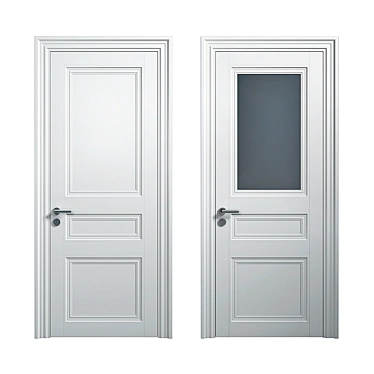 CENTRO Collection: Volhovec Doors Set 3D model image 1 