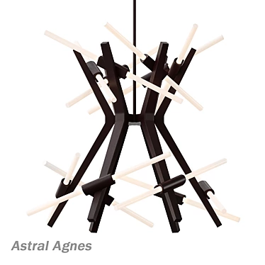 Illuminating Elegance: Astral Agnes 02 3D model image 1 