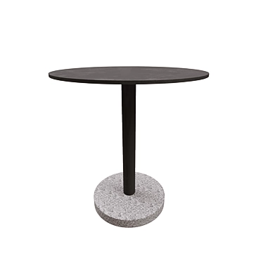 Geometric Coffee Table: Sleek Design 3D model image 1 