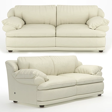 Relotti Vitaly: Stylish and Spacious Sofa 3D model image 1 