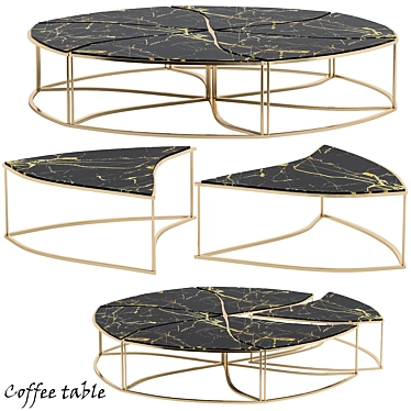 Modern Coffee Table 2013: V-Ray Render 3D model image 1 