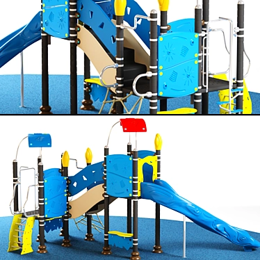 Play & Climb: Kids Playground 06 3D model image 1 